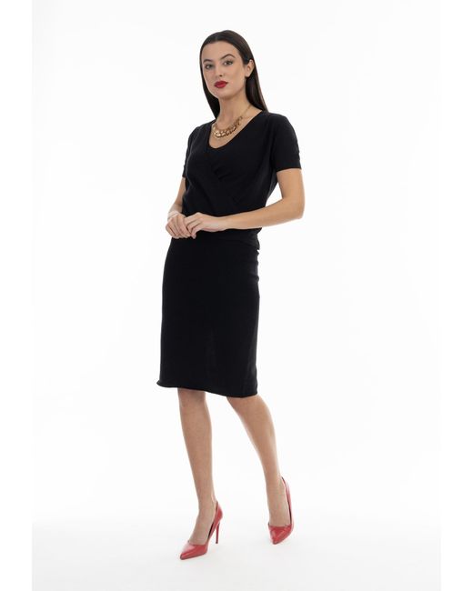 faina Black Pullover