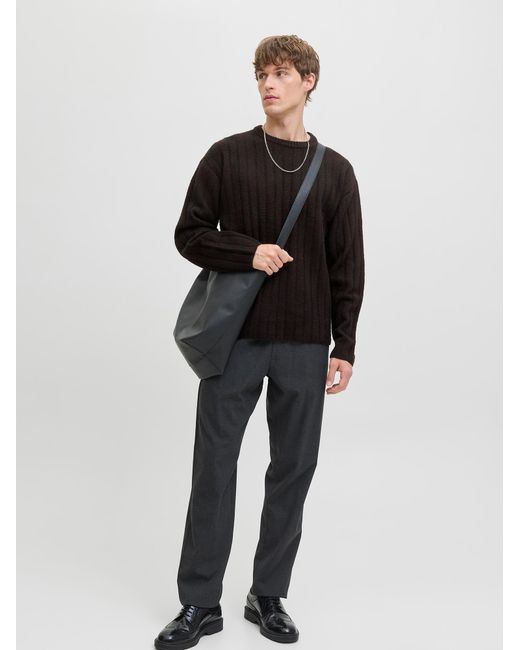 Jack & Jones Pullover Jjebradley Carter in Black für Herren