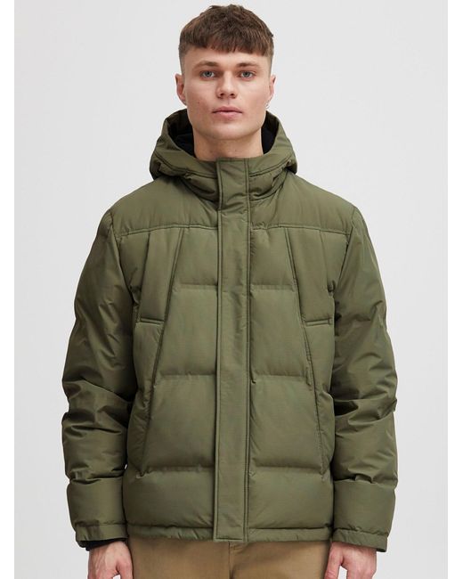 Solid Winterjacke Clarence in Green für Herren