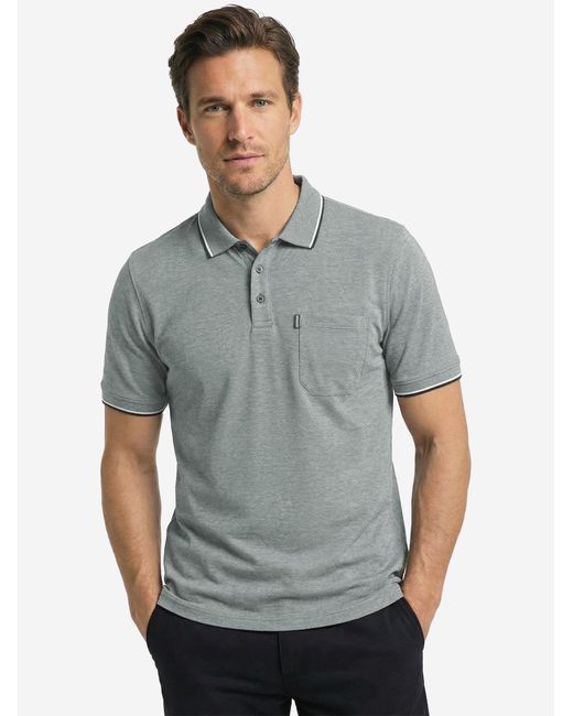 CASA MODA Shirt Basic in Gray für Herren