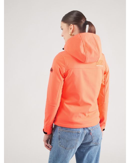Superdry Orange Jacke 'Classic'