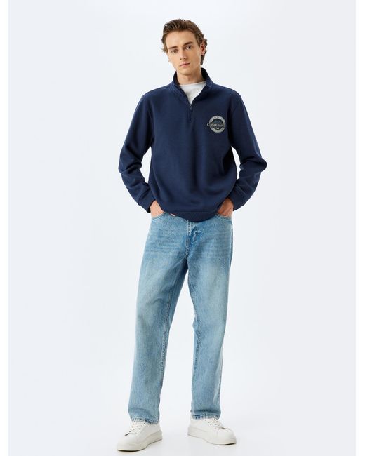 Koton Sweatshirt in Blue für Herren