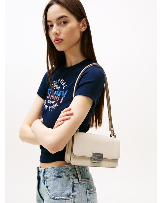 Tommy Hilfiger White Tasche Crush