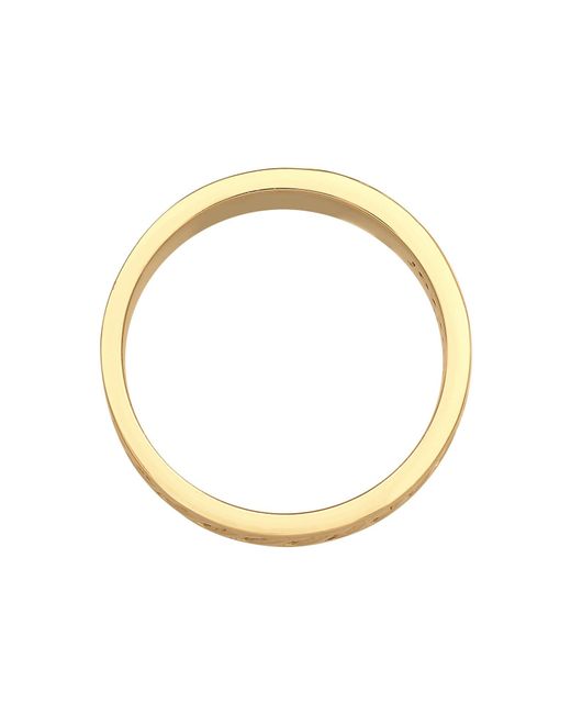 Kuzzoi Ring in Metallic für Herren