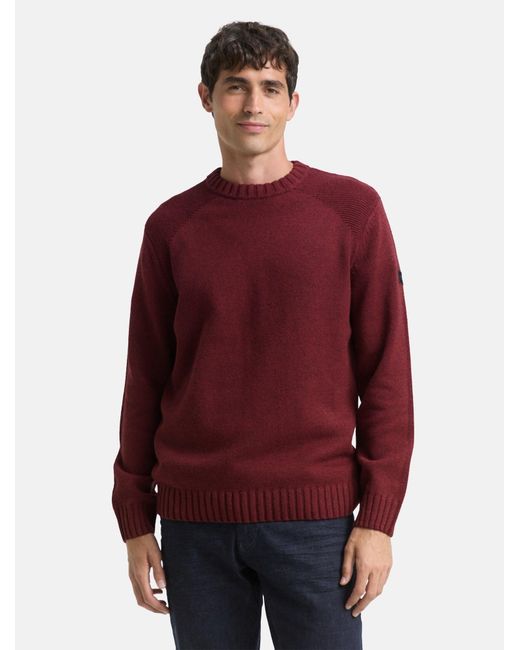 Tom Tailor Pullover in Red für Herren