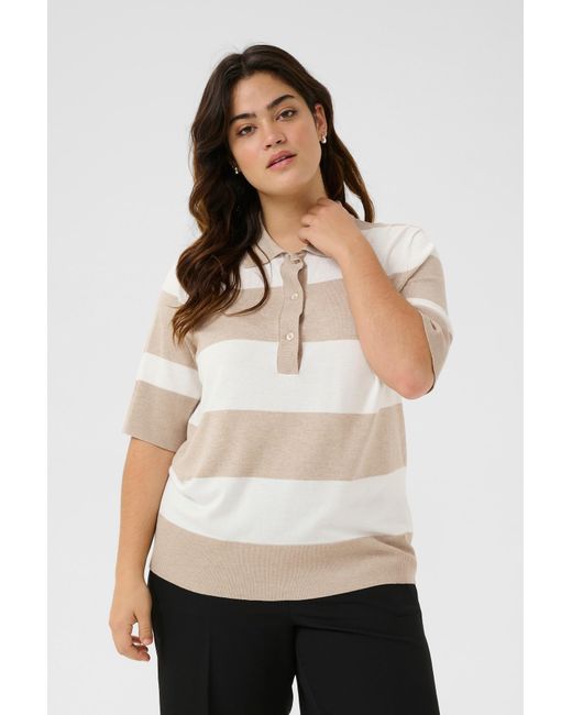 Kaffe White Pullover Kclizzy