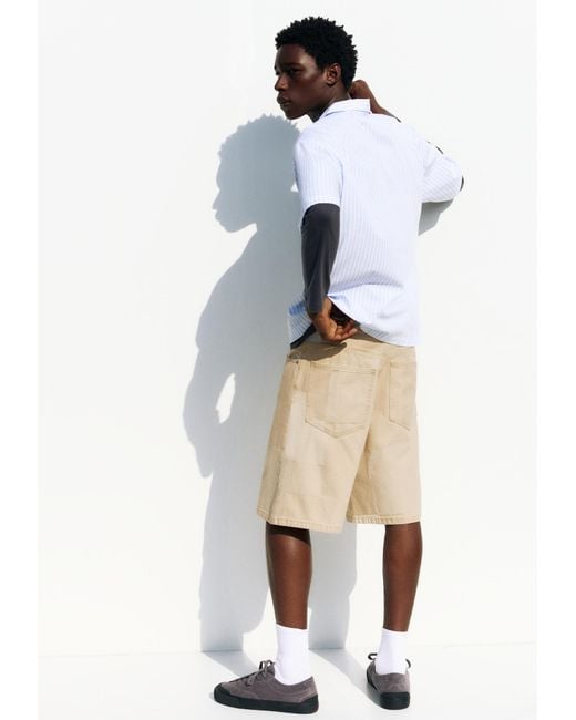 Pull&Bear Shorts in Natural für Herren