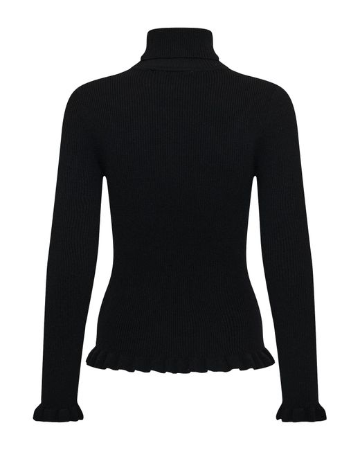 Cream Black Pullover Crdela