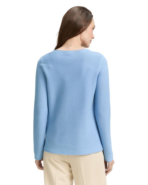 Tom Tailor Blue Pullover