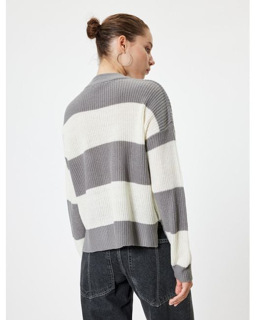 Koton Gray Pullover