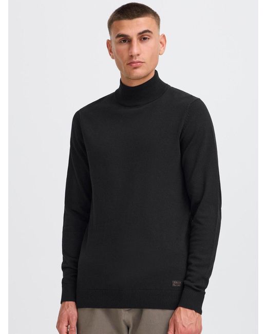 Solid Rollkragenpullover Sdakalmo in Black für Herren