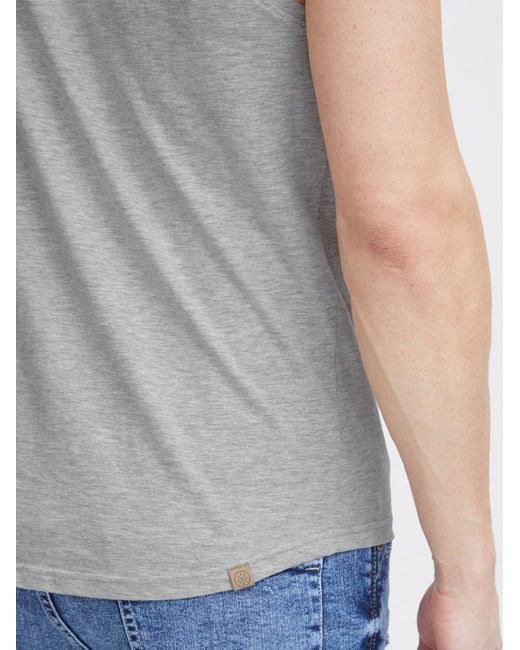 Solid Shirt Isaak in Gray für Herren