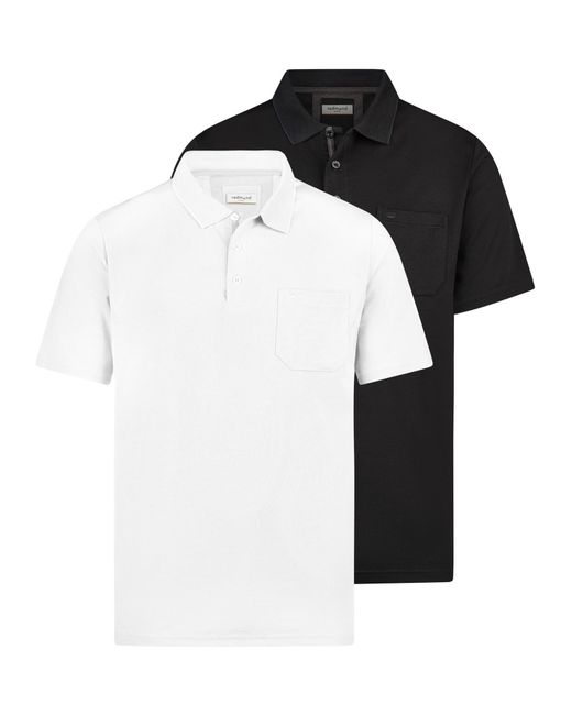 Redmond Shirt Basic in Black für Herren