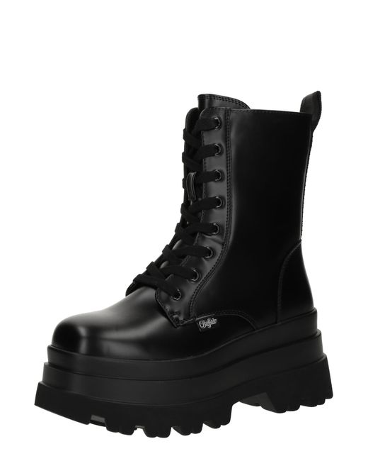 Buffalo Black Schnürstiefelette Jupiter
