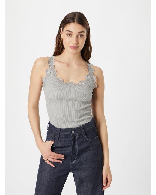 Rosemunde Gray Top