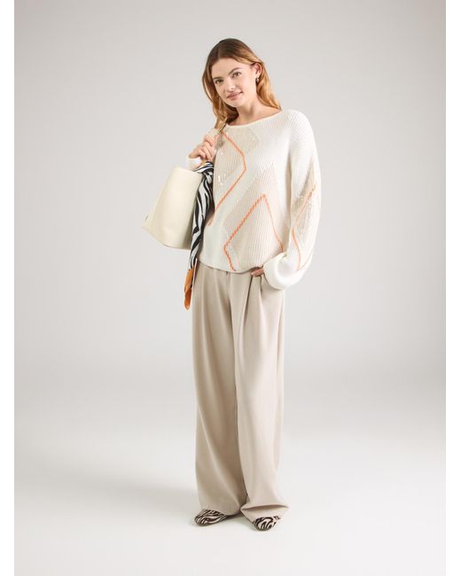 Monari White Pullover