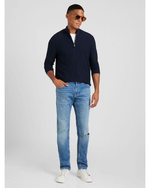 Olymp Pullover in Blue für Herren