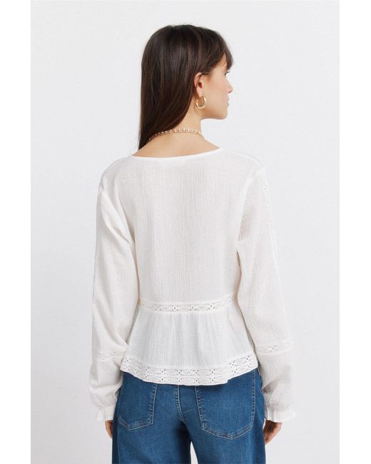 Springfield White Bluse