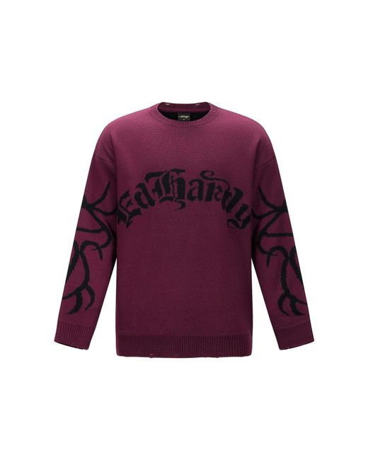 Ed Hardy Pullover in Purple für Herren