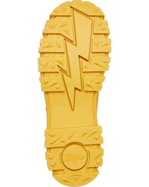 Buffalo Yellow Schnürstiefelette 'Aspha'