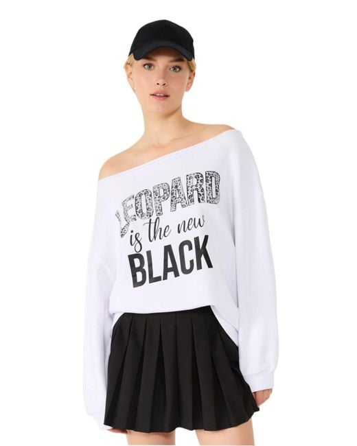 No Matter What White Pullover