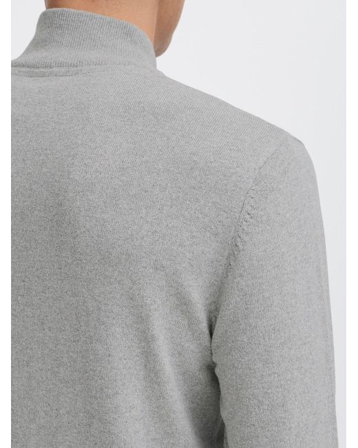 Solid Rollkragenpullover Sdakalmo in Gray für Herren