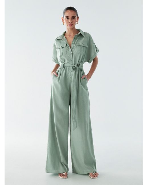 BWLDR Green Jumpsuit Ara