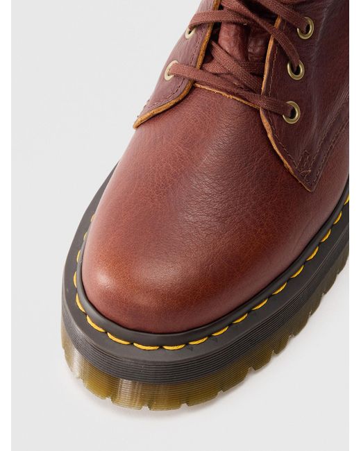 Dr. Martens Brown Schnürstiefelette Jadon