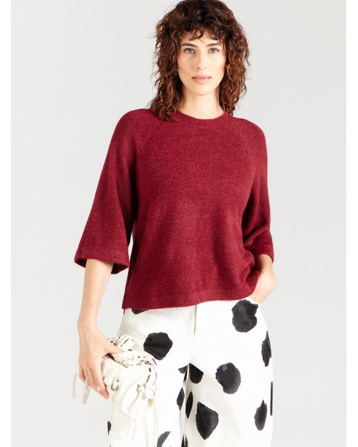 Vero Moda Red Pullover Vmlefile