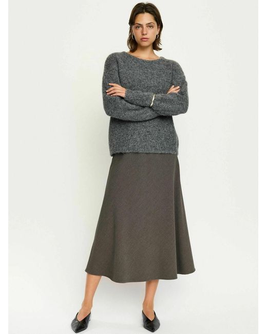 SOFT REBELS Gray Pullover Srcamilla