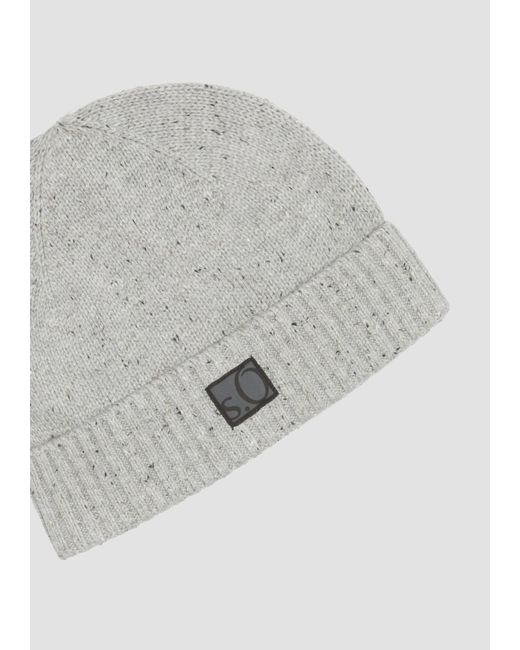 S.oliver Mütze in Gray für Herren