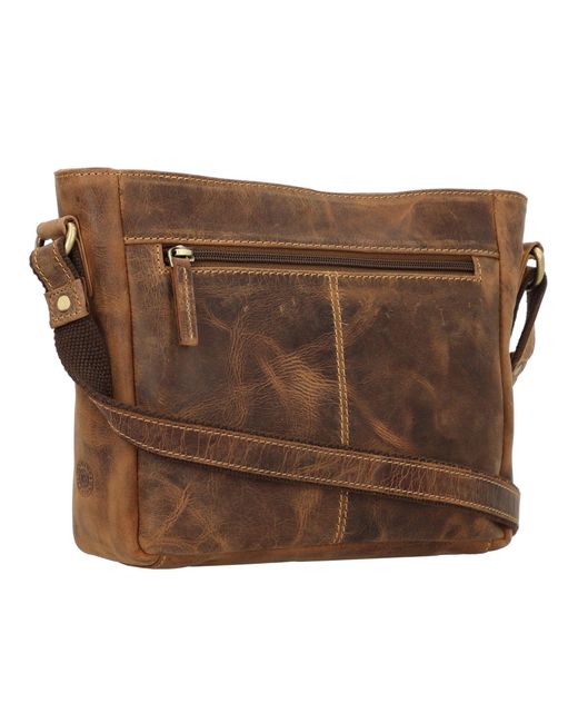 Greenburry Brown Umhängetasche Vintage