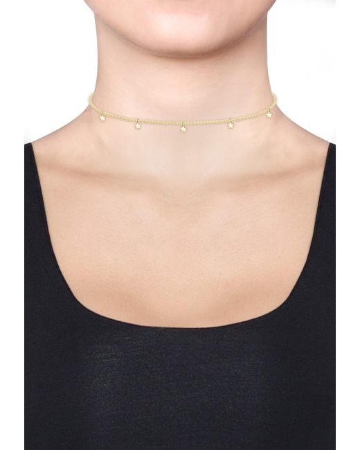 Elli Jewelry Metallic Kette Astro, Choker, Sterne