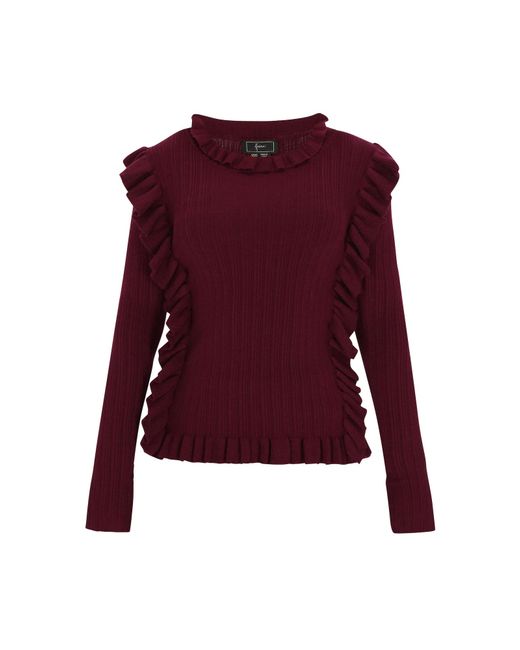 faina Purple Pullover