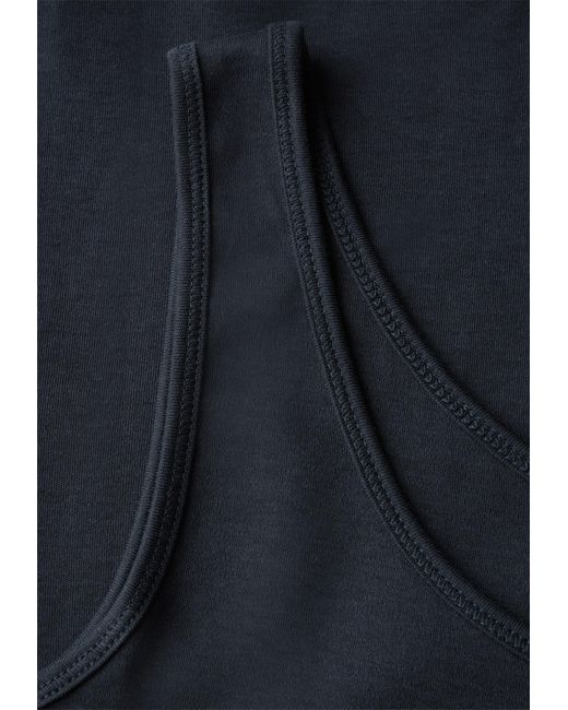 Cecil Blue Basic Top