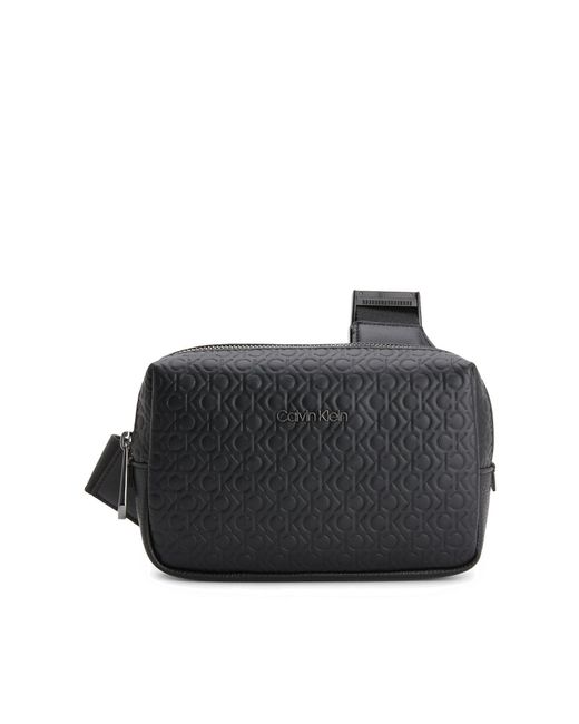 Calvin Klein Crossbody Harness Bag aus recyceltem Material in Black für Herren