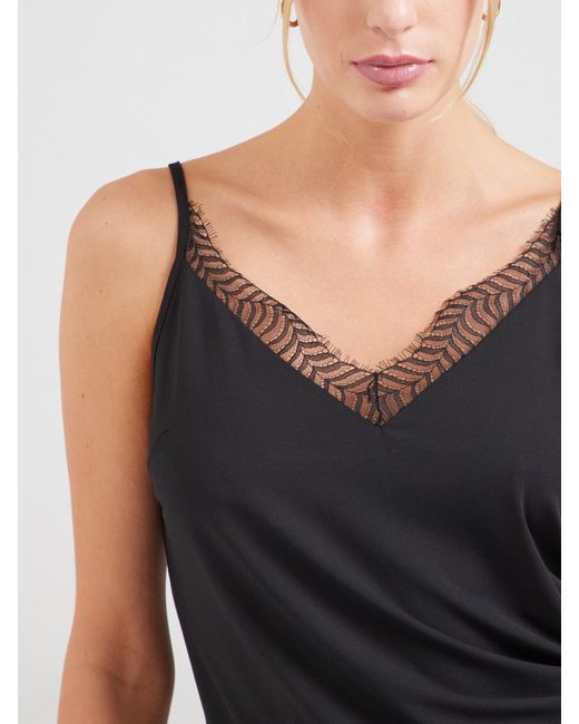 /about You Black Top 'Lisette'