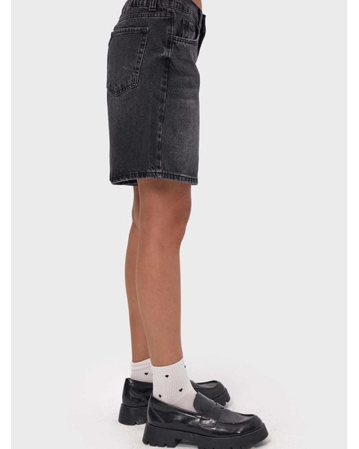 its basic Blue Its Basic Jeans Elasticated Baggy Denim Short