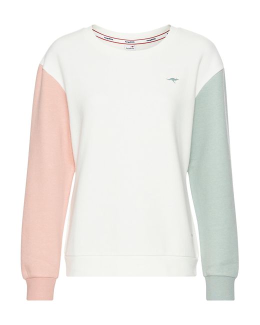 Kangaroos White Sweatshirt