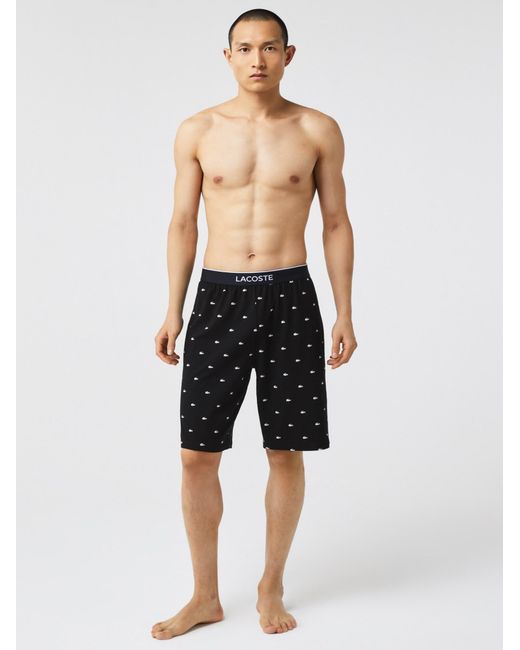 Lacoste Pyjama in Black für Herren