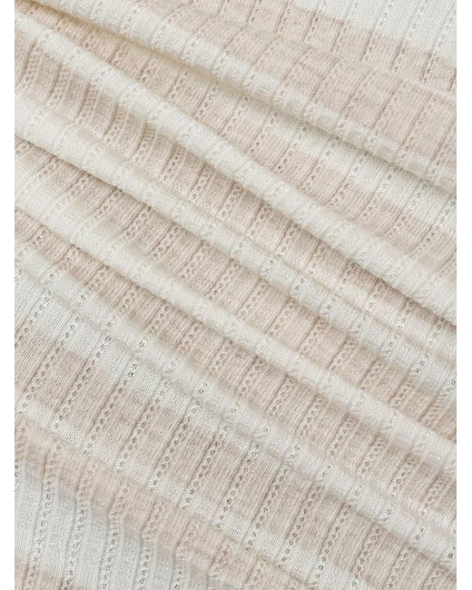 Franco Callegari White Langarmshirt