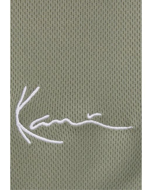 Karlkani Km-Ps011-101-11 Small Signature Mesh Shorts in Green für Herren