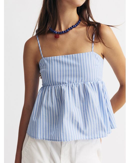 Pull&Bear Blue Top Pacific