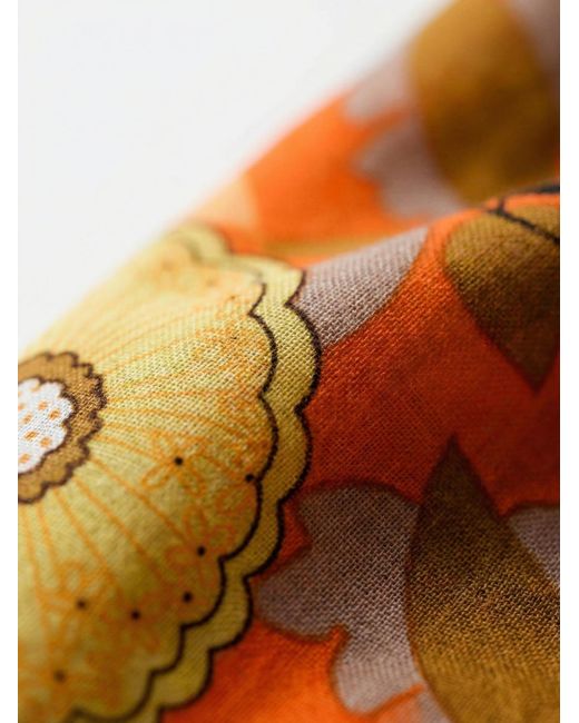 Sunsa Orange Schal