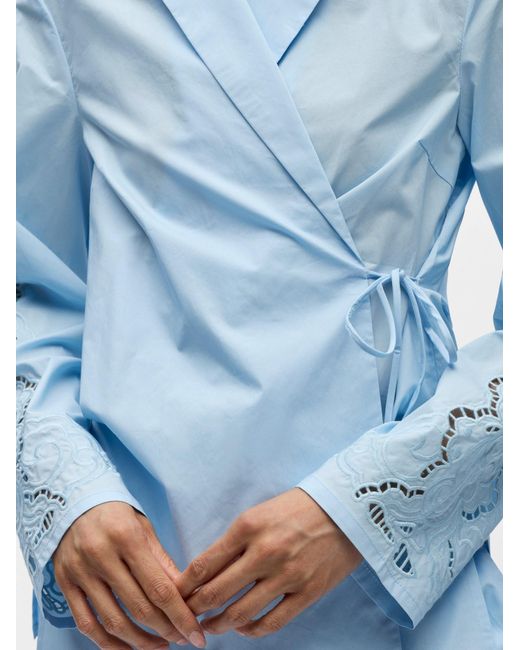 Object Blue Bluse Objmagda