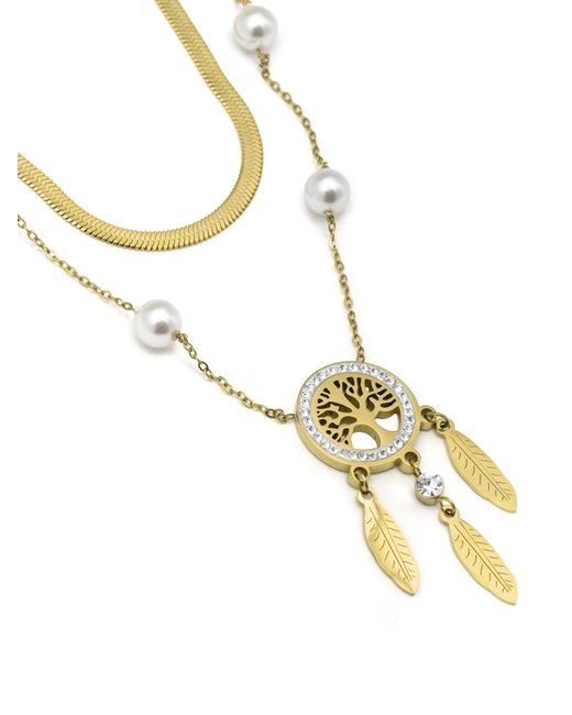 Luxenter Metallic Kette Anthori