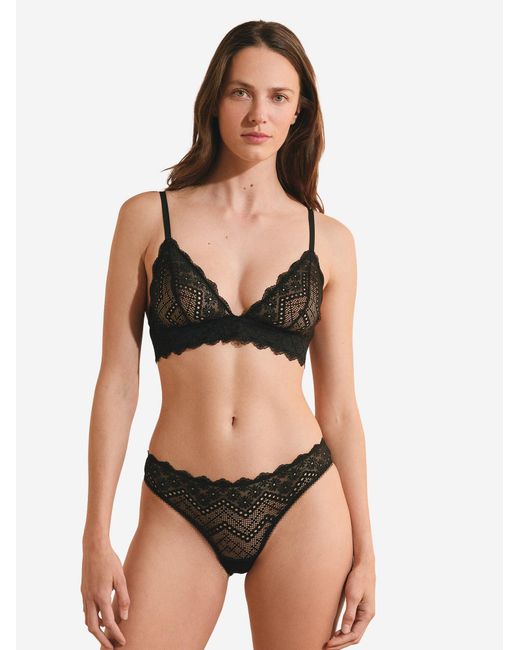 Etam Black Slip Eclipse