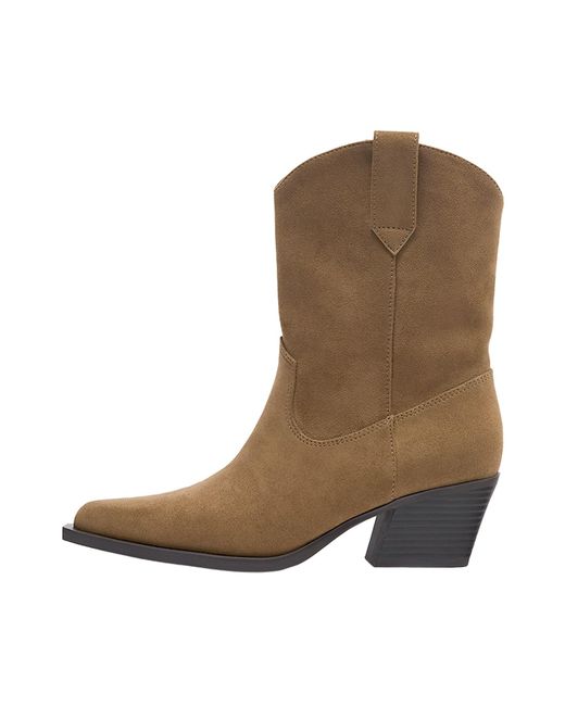 Pull&Bear Natural Cowboystiefel
