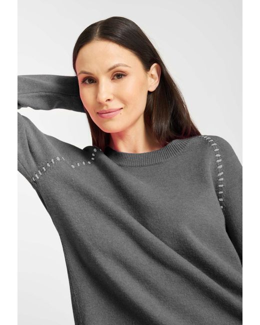 Frieda & Freddies Gray Pullover