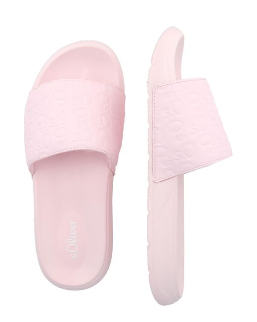 S.oliver Pink Pantolette